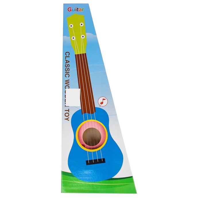 Игрушка музыкальная "Гитара", 54 см, розовая