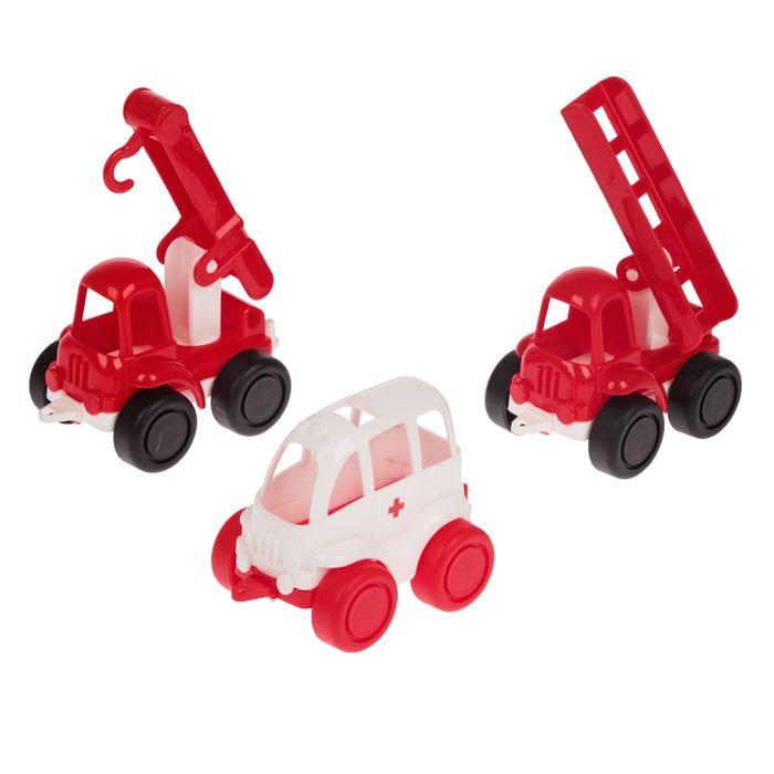 Набор машинок "Нордик: МЧС", 3 шт