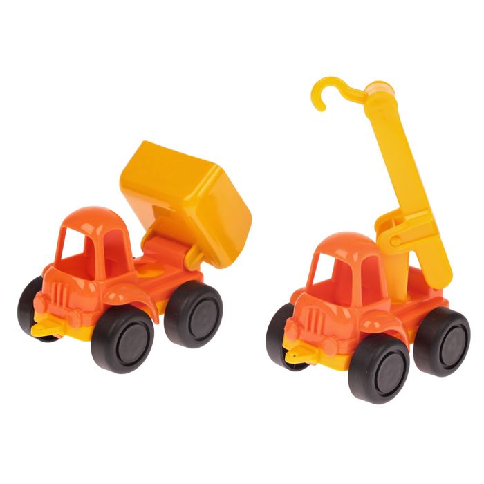 Набор "Нордик": строительная техника (4 шт. в сетке)