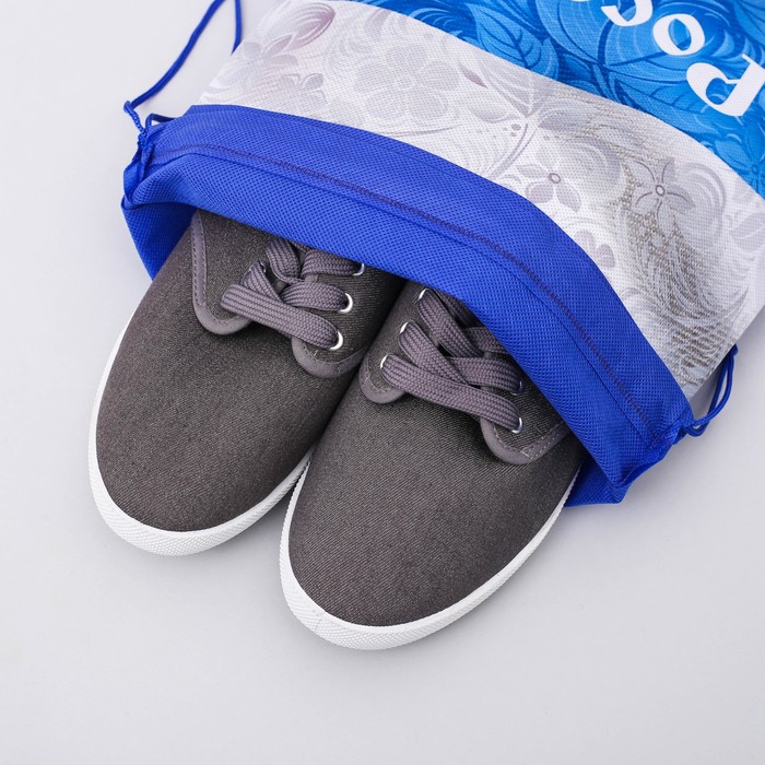 Мешок для обуви "Россия", 26 х 37,5 см