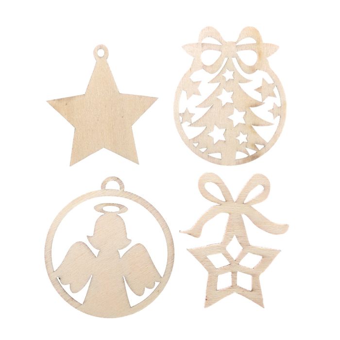 Деревянные высечки для скрапбукинга «Яркий праздник», 9 × 10,5 см