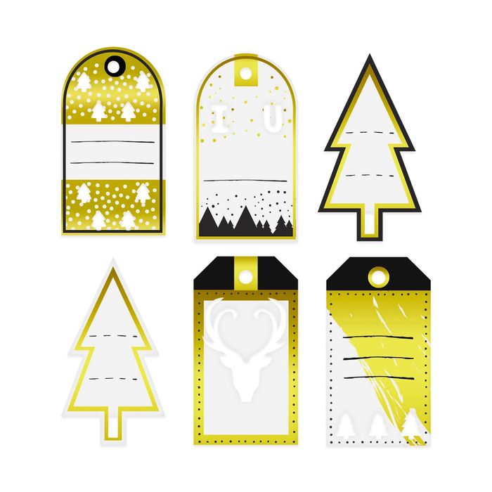 Шильдик декоративный в наборе New Year Miracle, 17 × 15 см