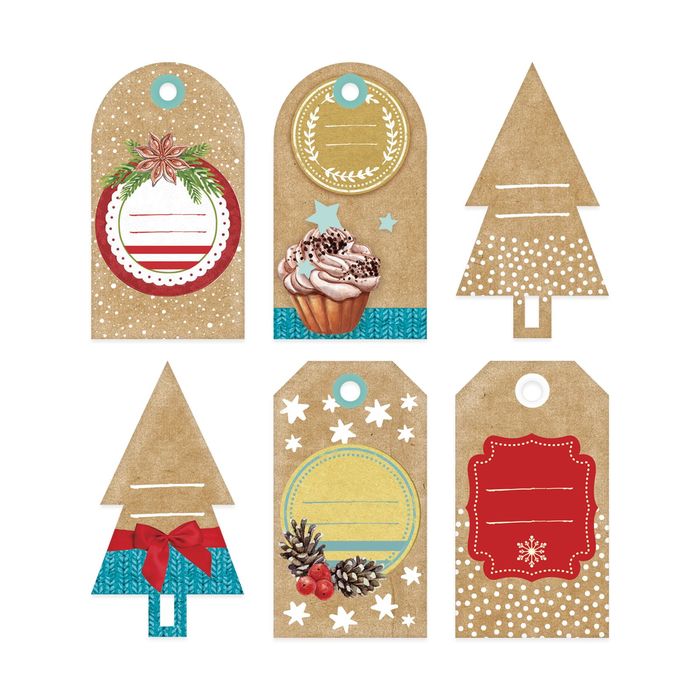 Шильдик декоративный в наборе «Счастливого Нового Года», 17 × 15 см