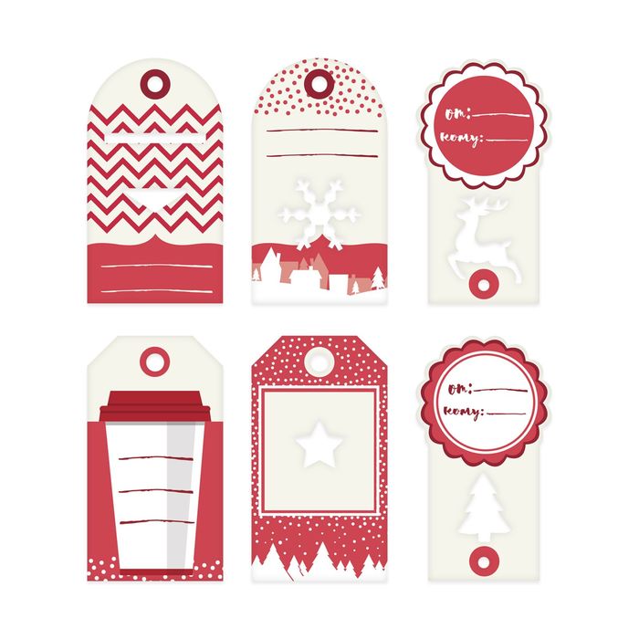 Шильдик декоративный в наборе «Время подарков», 17 × 15 см