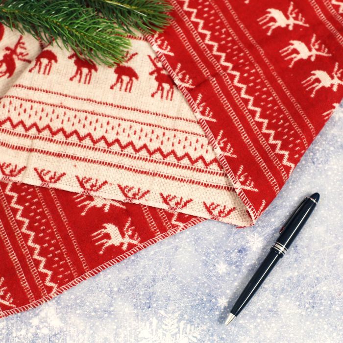 Подарочный набор "Любимому папе в Новый год!": теплый шарф и ручка