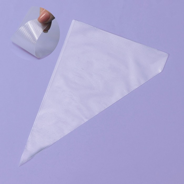 Кондитерские мешки одноразовые Доляна, 32,5×22,5 см (размер М), 100 шт мешки atmosphere кондитерские одноразовые allcook 20 шт
