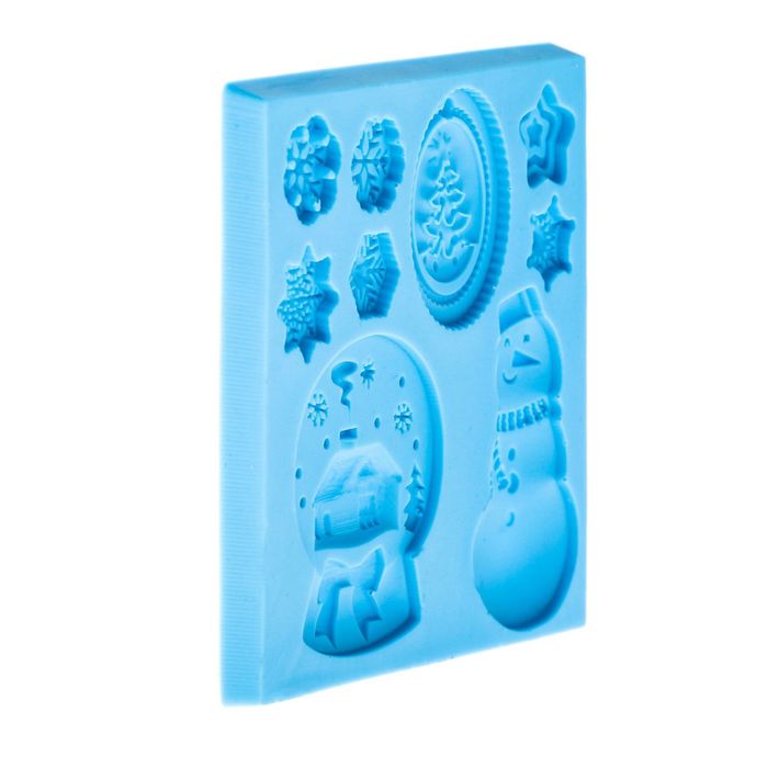 Молд для творчества «Снежный шар», 8 × 8 см