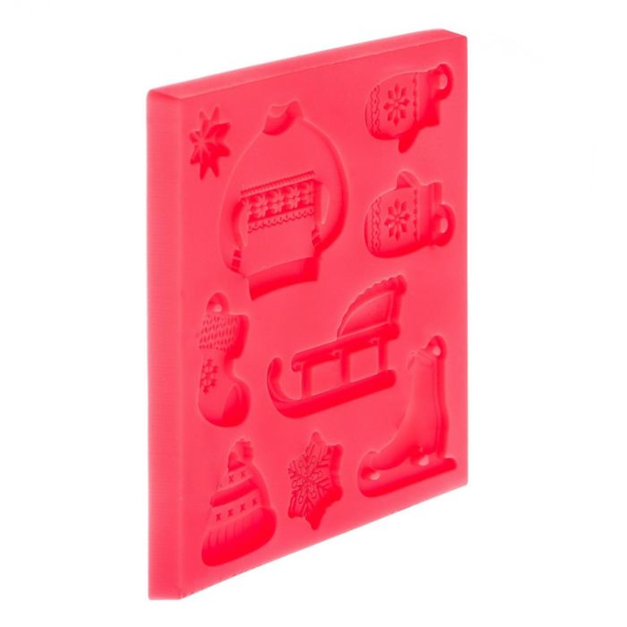 Молд для творчества «Уютный праздник», 8 × 8 см