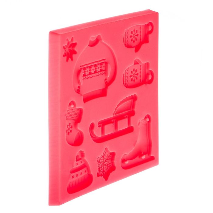 Молд для творчества «Уютный праздник», 8 × 8 см