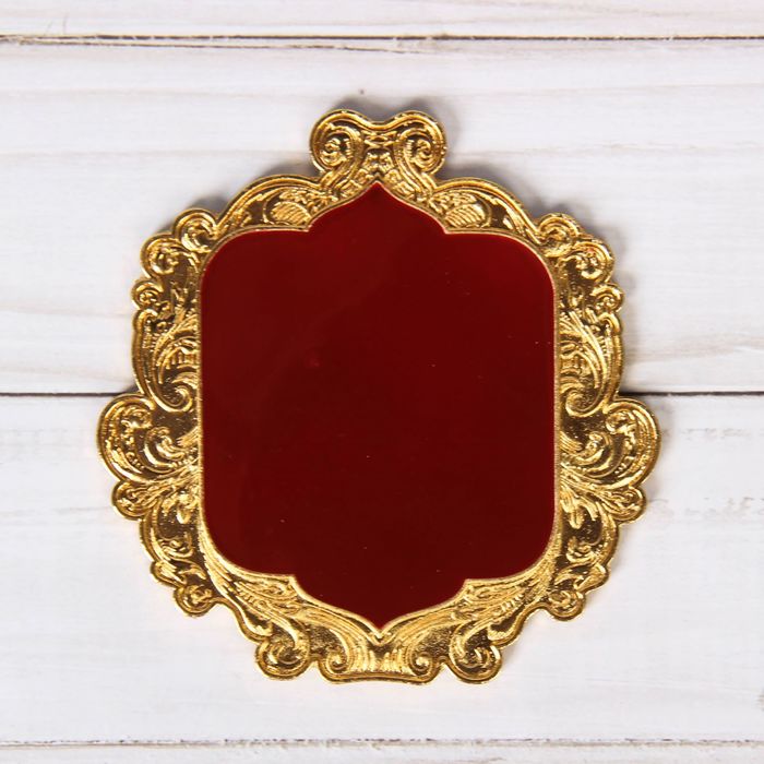 Рамка дверная в подарочной коробке "Геральдическая", (цвет золото), 8,8 х 9,1 см