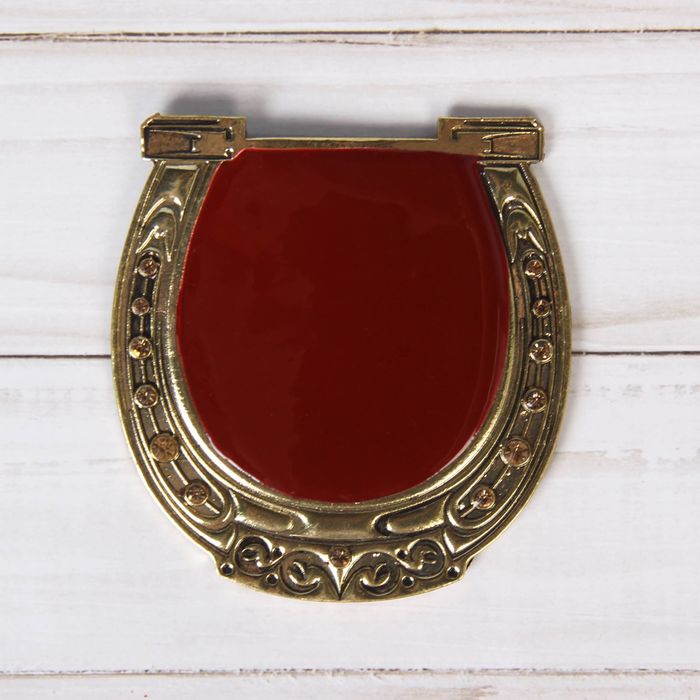 Рамка дверная в подарочной коробке "Подкова", (цвет латунь), 8 х 8,5 см