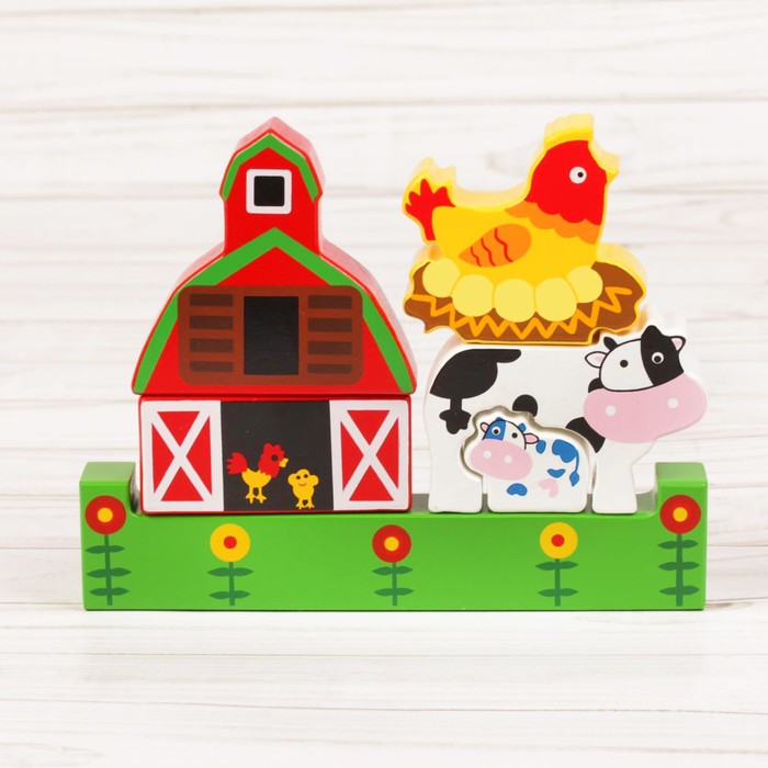 Магнитный конструктор "Ферма"