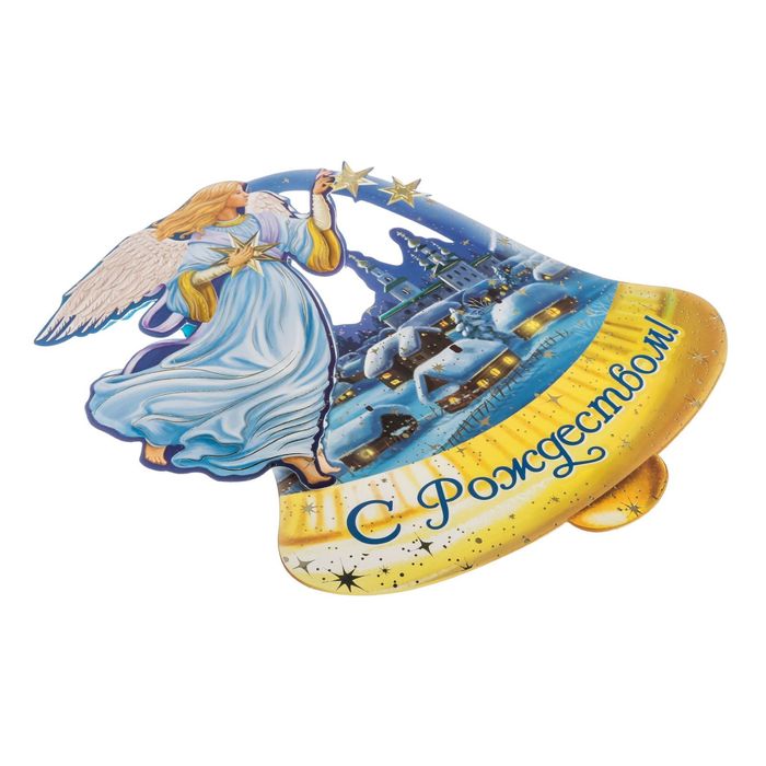 Венок рождественский «Ангел», 20,6 х 23,9 см