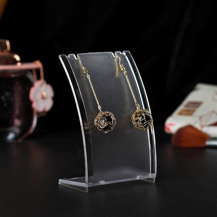 Подставка под украшения 7*4*10, цвет прозрачный