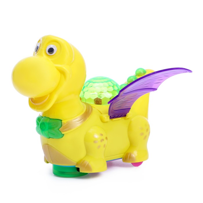 Развивающая игрушка "Дракончик", двигается, световые и звуковые эффекты