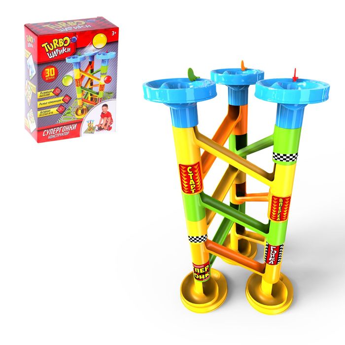 Конструктор «Turbo шарики», 30 деталей