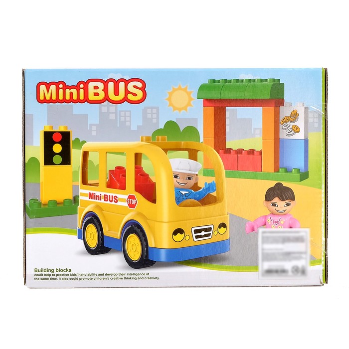 Конструктор «Мини-автобус», 22 детали