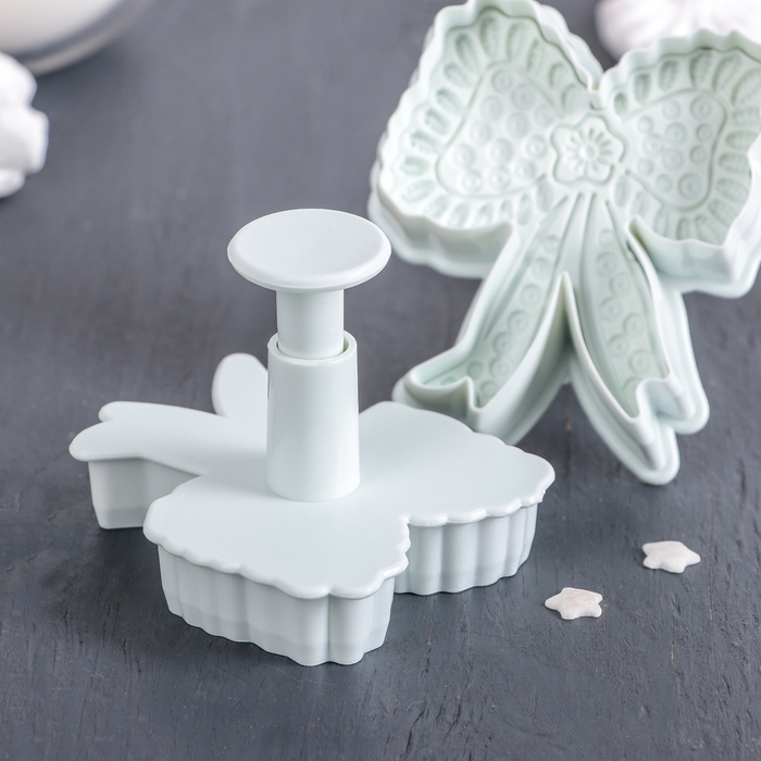 Набор плунжеров кондитерских "Кружева. Бантик", 2 шт