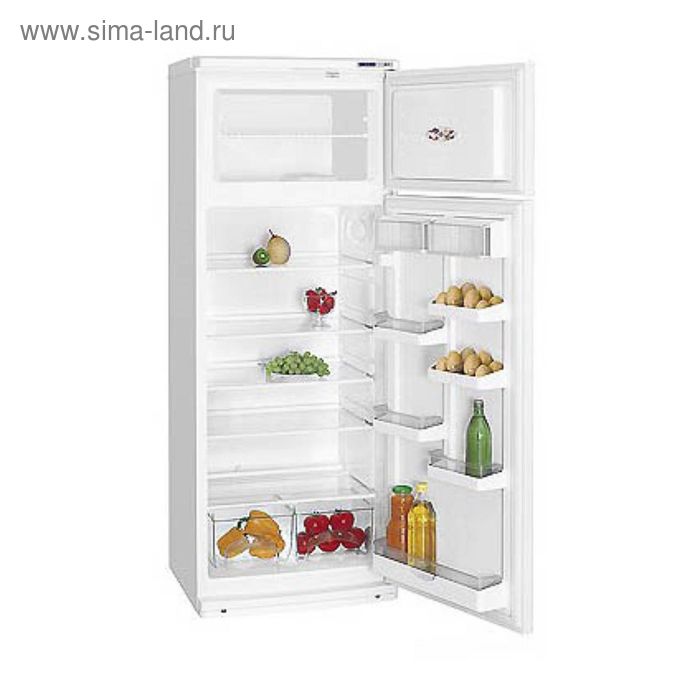 Холодильник ATLANT МХМ-2826-90, двухкамерный, класс А, 293 л, белый холодильник atlant мхм 2826 90 белый