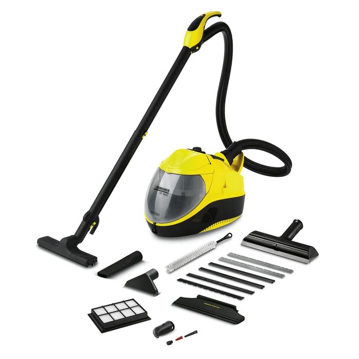 Пылесос Karcher SV7, 2200 Вт, 1.2 л, желтый/черный