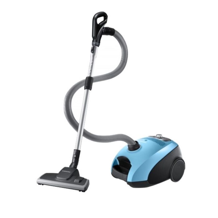 Пылесос Samsung SC24JVNJGBJ, 2400 Вт, мощность всасывания 440 Вт, 3 л, голубой