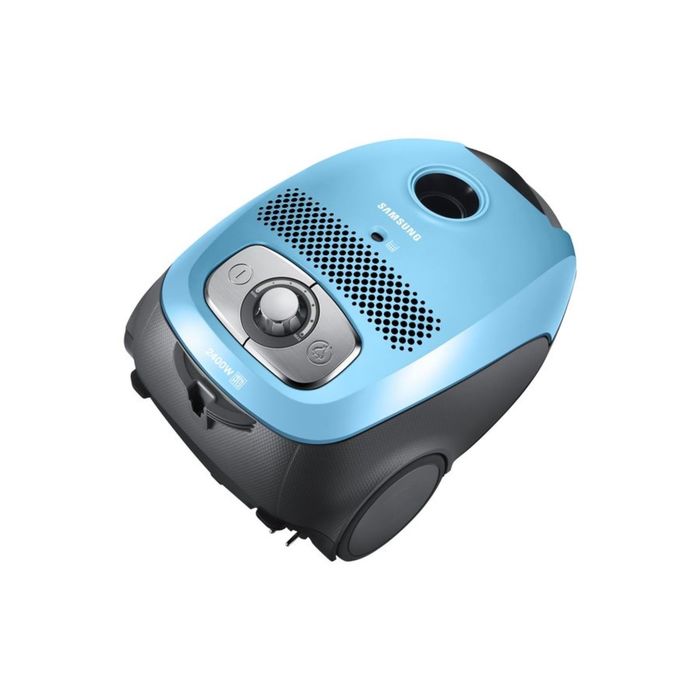 Пылесос Samsung SC24JVNJGBJ, 2400 Вт, мощность всасывания 440 Вт, 3 л, голубой