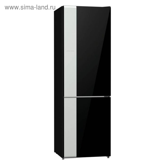 Холодильник Gorenje NRK612ORAB, двухкамерный, класс А++, 329 л, Full No frost, черно-серебр.