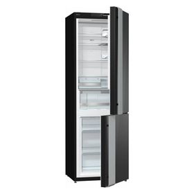 

Холодильник Gorenje NRK612ORAB, двухкамерный, класс А++, 329 л, Full No frost, черно-серебр.