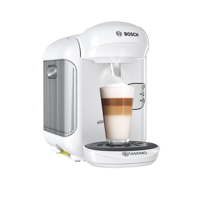 Кофемашина Bosch Tassimo TAS1404, 1300 Вт, белый