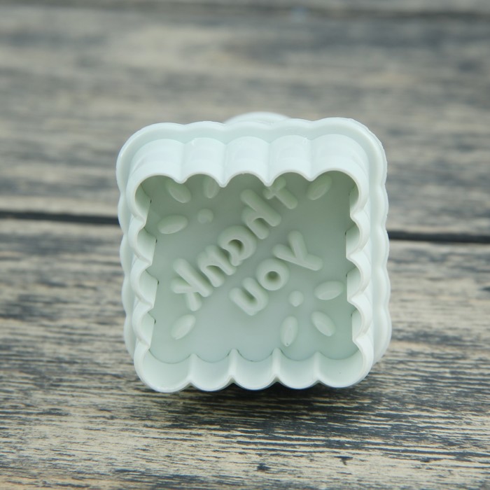 Набор плунжеров кондитерских 5х5 см "Узоры", 4 шт