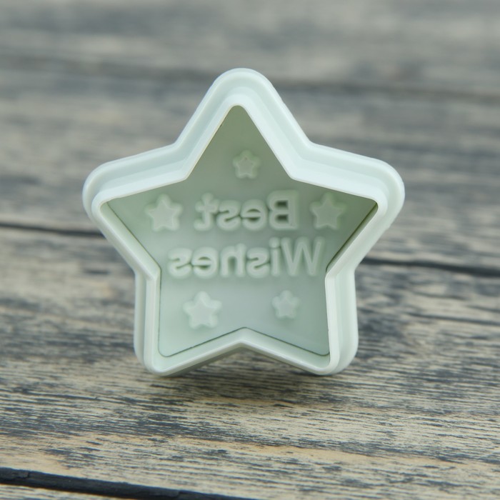 Набор плунжеров кондитерских 5х5 см "Узоры", 4 шт