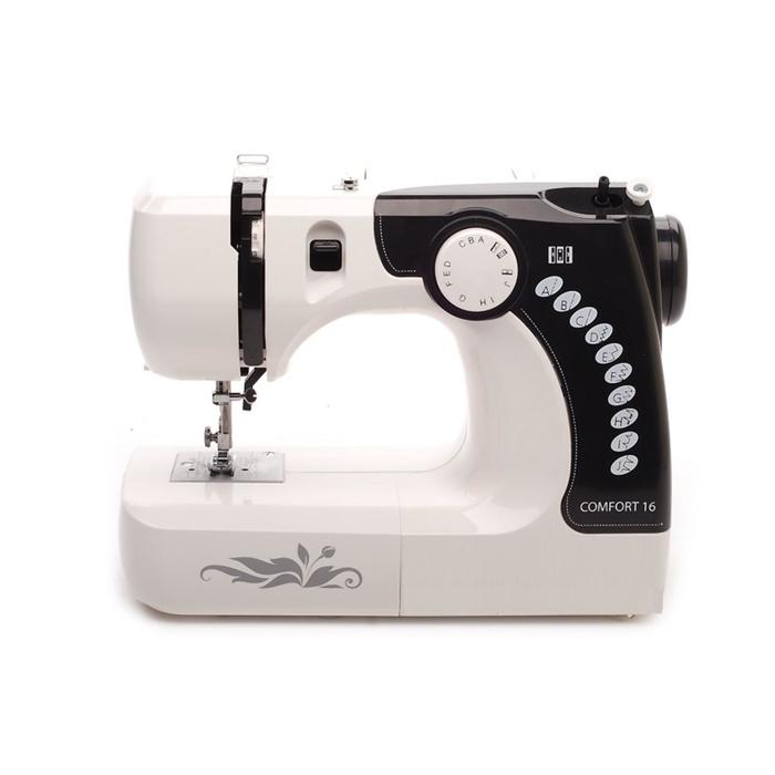 Швейная машина Comfort 16, 12 операций, электромеханическое управление, белая