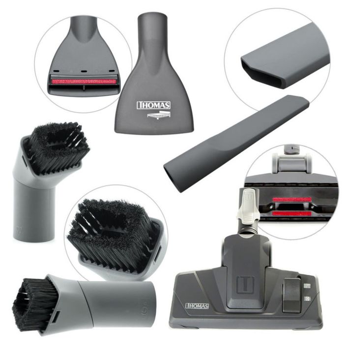 Пылесос Thomas Perfect Air Allergy Pure, 1700 Вт, 1.9 л, белый/синий