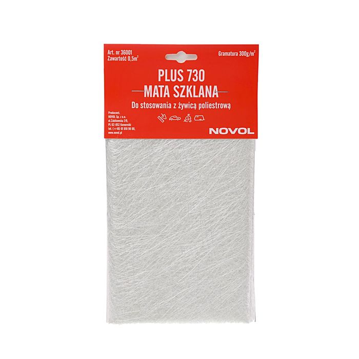 Cтекломат Novol plus 730 плотность 300 гр/кв.м 0,5 кв.м
