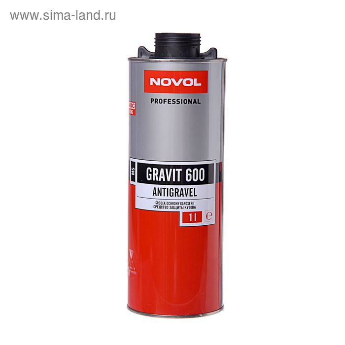 

Антигравий Novol МS GRAVIT 600, чёрный, 1 л 37841