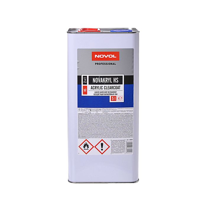 Лак Novol novakryl HS 2+1 5 л