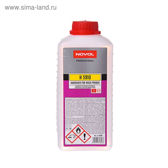 Отвердитель Novol H5910, для реактивного грунта, 1 л 35856