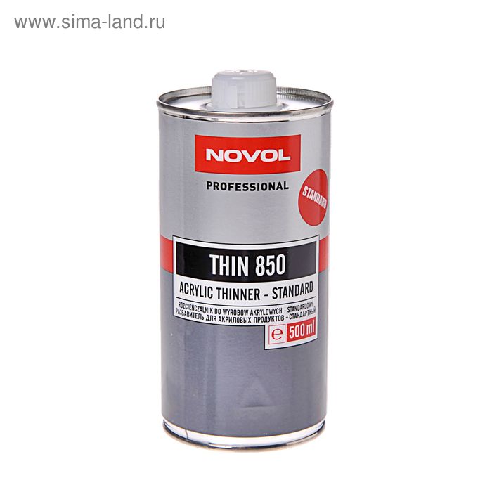 Разбавитель Novol для акриловых продуктов THIN 850, 500 мл 32101