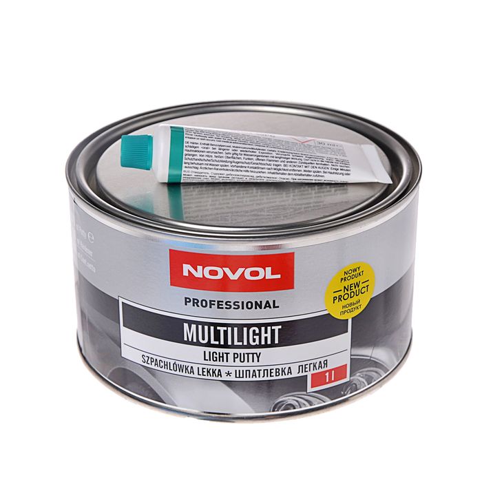 Шпатлёвка Novol multilight лёгкая 1 л