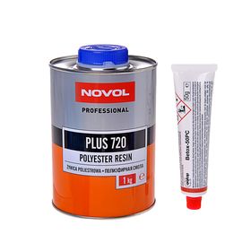 Полиэфирная смола Novol PLUS 720 1 кг + отвердитель 50 г 36112 от Сима-ленд