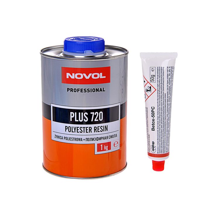 Полиэфирная смола Novol plus 720 1 кг + отвердитель 50 г