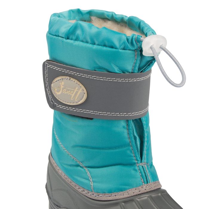 Сапоги детские "Морозко" (серый/голубой) (р. 35/36)