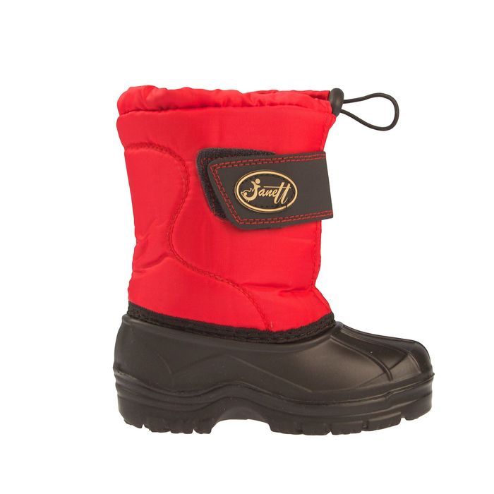 Сапоги детские "Морозко" (черный/красный) (р. 29/30)