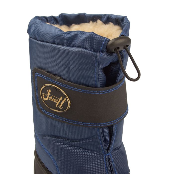 Сапоги детские "Морозко" (черный/синий) (р. 34/35)