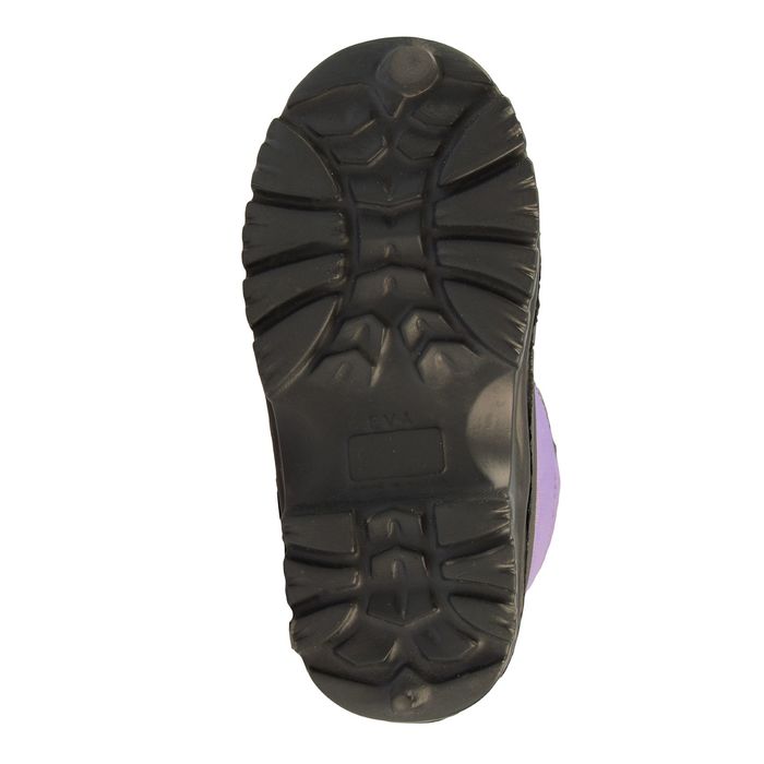 Сапоги детские "Морозко", размер 28/29, цвет серый/сиреневый