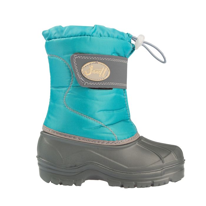 Сапоги детские "Морозко" (серый/голубой) (р. 32/33)