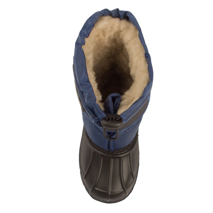 Сапоги детские "Морозко" (черный/синий) (р. 35/36)