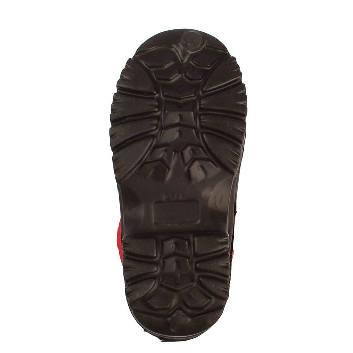 Сапоги детские "Морозко" (черный/красный) (р. 32/33)