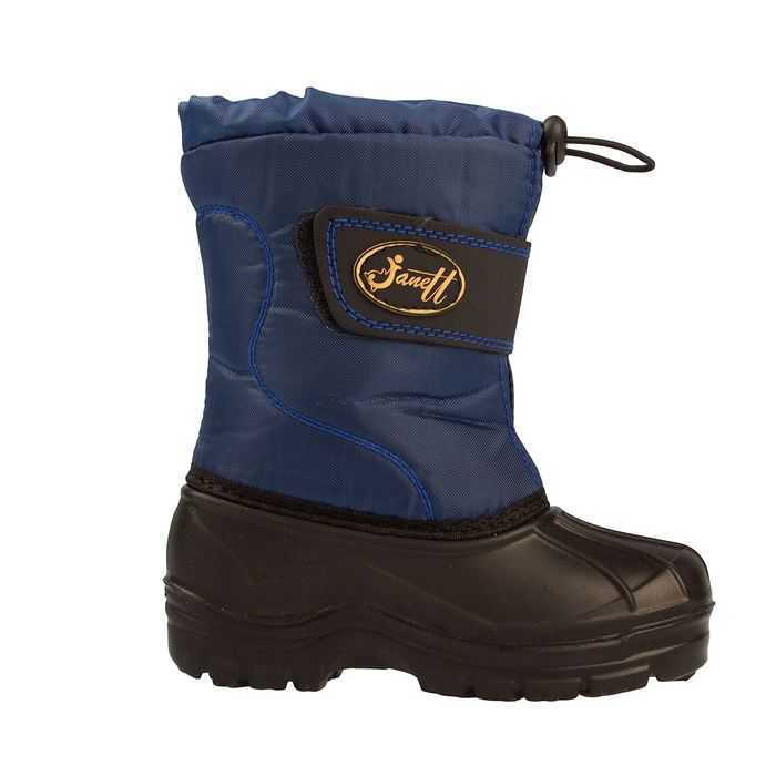 Сапоги детские "Морозко" (черный/синий) (р. 30/31)