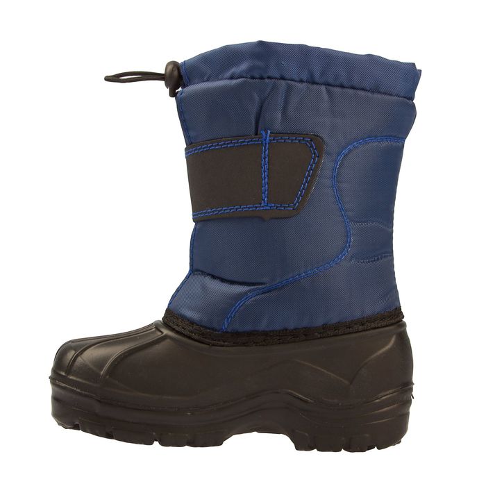 Сапоги детские "Морозко" (черный/синий) (р. 30/31)